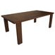 Marina Brown Outdoor Rectangular Dining Room Set
