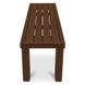 Marina Brown Outdoor Dining Bench