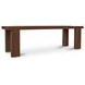 Marina Brown Outdoor Dining Bench