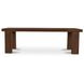 Marina Brown Outdoor Dining Bench