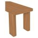 Marina Natural Outdoor Dining Bench