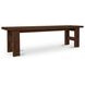 Esmond Brown Outdoor Dining Bench