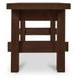 Esmond Brown Outdoor Dining Bench