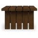 Denby Brown Outdoor Rectangular Occasional Table Set