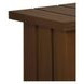 Denby Brown Outdoor Square Side Table