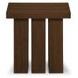 Denby Brown Outdoor Rectangular Occasional Table Set