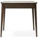 Lido Bistre and Cream Rectangular Marble Top Side Table
