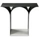 TA Originals Black and White Rectangular Accent Table