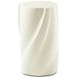 TA Originals White Round Accent Table