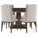 Lido Bistre 54" Round Dining Room Set