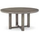Hudson Pebble Gray 60" Round Dining Table