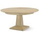 Balboa Coastal Gray 60" Extendable Round Dining Table