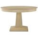 Balboa Coastal Gray 60" Extendable Round Dining Table