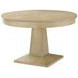 Balboa Coastal Gray 60" Extendable Round Dining Table