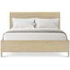 Balboa Coastal Gray California King Panel Bed