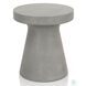 District Slate Grey Tack Accent Table