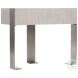 Solaria Weathered Bone And Shiny Nickel Nightstand