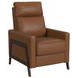 Continental Tan Power Recliner with USB Charging