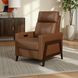 Continental Tan Power Recliner with USB Charging