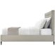 TA Studio Rowan and Gray Performance Fabric California King Upholstered Panel Bed