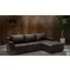 Taylor Brown Leather RAF Sectional