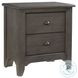 Taylor Dusk 2 Drawer Nightstand
