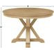 Rylie Natural 48" Round Dining Table