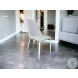 Mia Gray Leather Dining Chair Set of 2