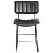 Tribeca Black Vegan Leather Counter Height Stool