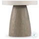 Granville Bone And Sea Oat Side Table