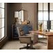 Mosaic Medium Walnut and Navy Blue 12 Drawer Geneva Accent Chest