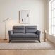 Tellot Dark Gray 57" Loveseat