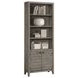 Tempe Grey Stone 32" Open Top Bookcase