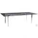 Cristobal Polished Stainless Steel Dining Table