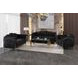 Empire Black Rectangular Console Table