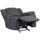 Redondo Dark Gray Glider Recliner