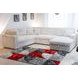 Bliss Mist Gray 52" Loveseat with Pull Out Bed and USB Charging