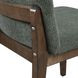 Kody Forest Green Upholstered Dining Chair Set of 2