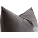 The Basic Dark Dove Velvet 34" Pillow Set Of 2