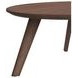 Nicco Walnut 3 Piece Occasional Table Set