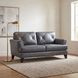 Thierry Burnish Gray Loveseat