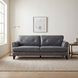 Thierry Burnish Gray Sofa