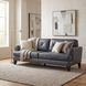Thierry Burnish Gray Sofa