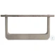 Azzura Weathered Greige Honed Silver Travertine Console Table