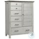 Timber Ridge Weathered Washed Sierra 6 Drawer Chifferobe