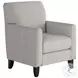 Sugarshack Grey Straight Arm Accent Chair
