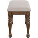 Joanna Brown 44" Upholstered Bench