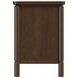 Verge Handcrafted Walnut Woven Panel Bedroom Set