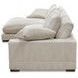 Plunge Cappuccino 3 Piece Modular Large Sectional with Pillows