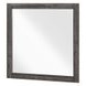 1457 Antique Grey Dresser Mirror